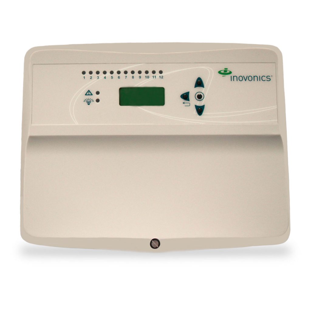INOVONICS 32 ZONE MULTI-CONDITION RECEIVER WITH 12x OUTPUTS 902-928MHZ WHITE 11-14V DC