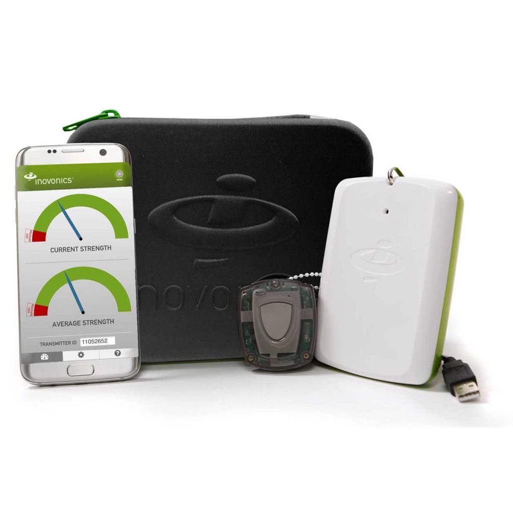 INOVONICS SURVEY KIT INCLUDES 1x EN4017SK SURVEY RECEIVER 1x EN1223SK PENDANT TRANSMITTER 1x USB CHARGING CABLE 1x CARRYING CASE