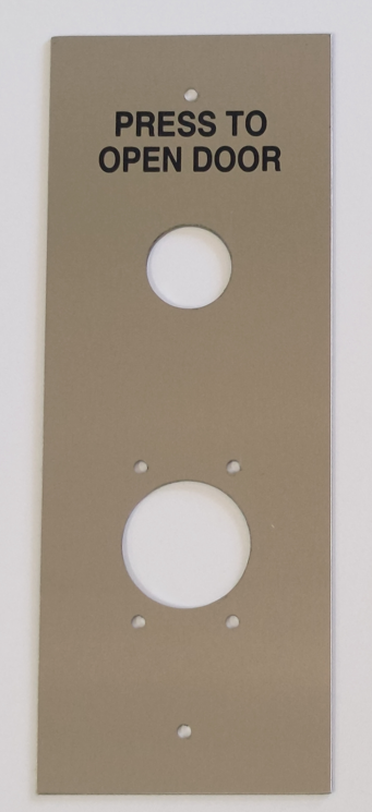PZ39 STAINLESS STEEL MOUNTING PLATE 75Wx230Hx1.2D (MM)