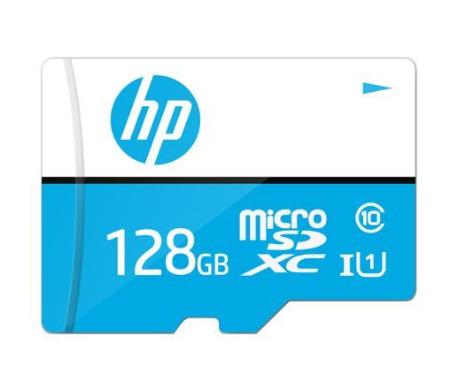 MICRO SDHC/XC CARD 128GB READING SPEED: 100MB/S WRITING SPEED: 10MB/S CLASS 10 WATER/SHOCKPROOF WHITE/BLUE - NO ADAPTER