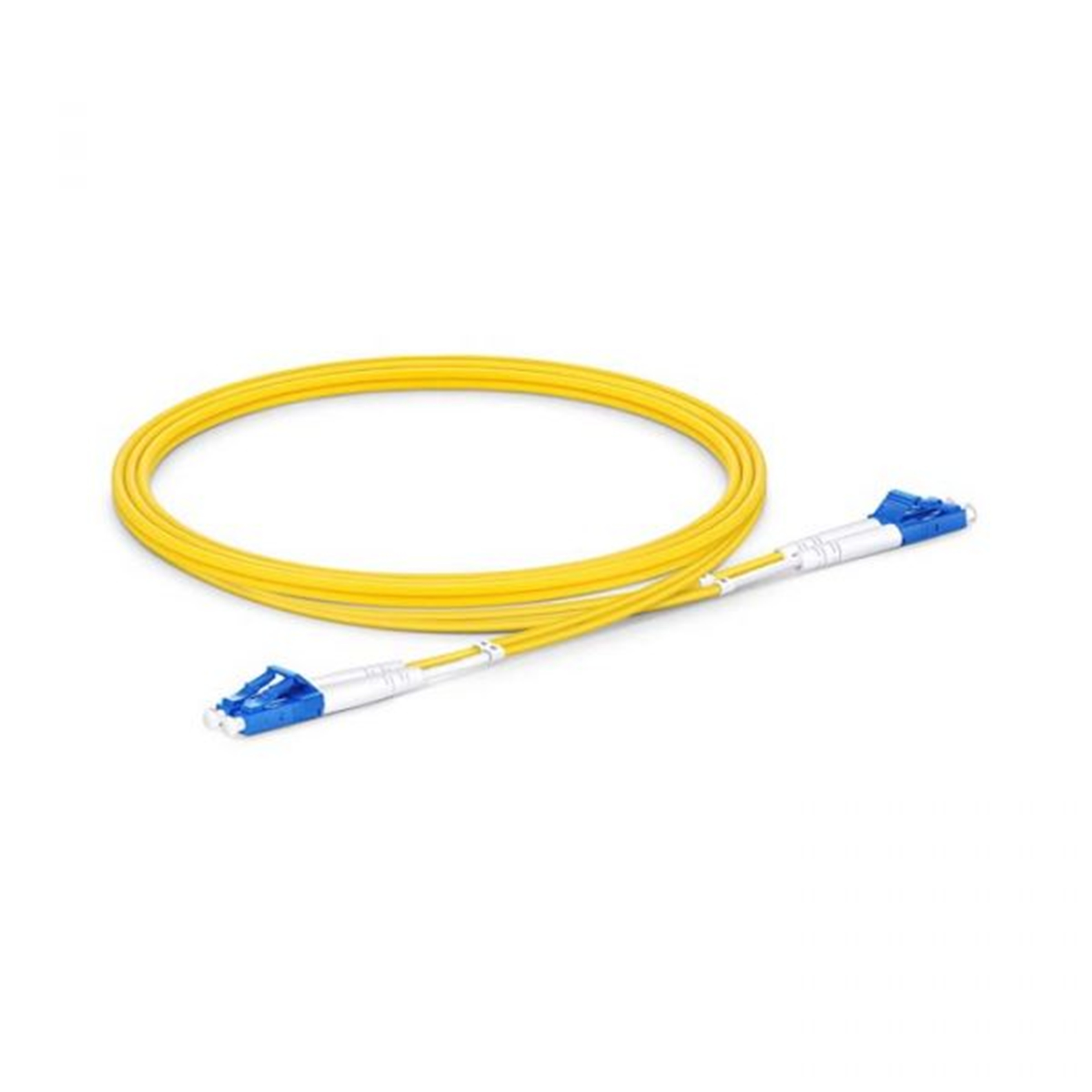 FIBRE PATCH LEAD LC-SC DUPLEX SM PVC SHEATH 5M YELLOW LC TO SC