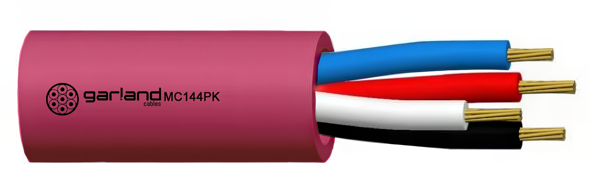 SECURITY CABLE 14/0.20 4 CORE UNSCREENED PVC SHEATH 300M PINK