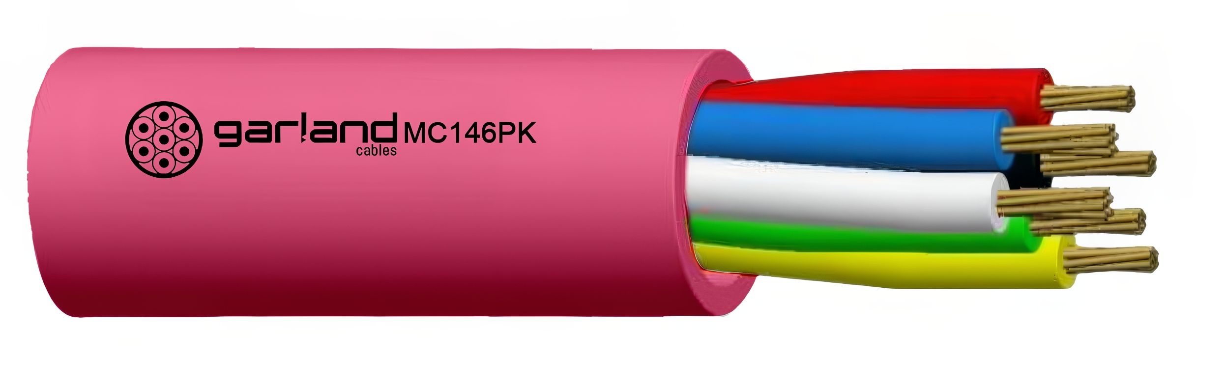 SECURITY CABLE 14/0.20 6 CORE UNSCREENED PVC SHEATH 250M PINK