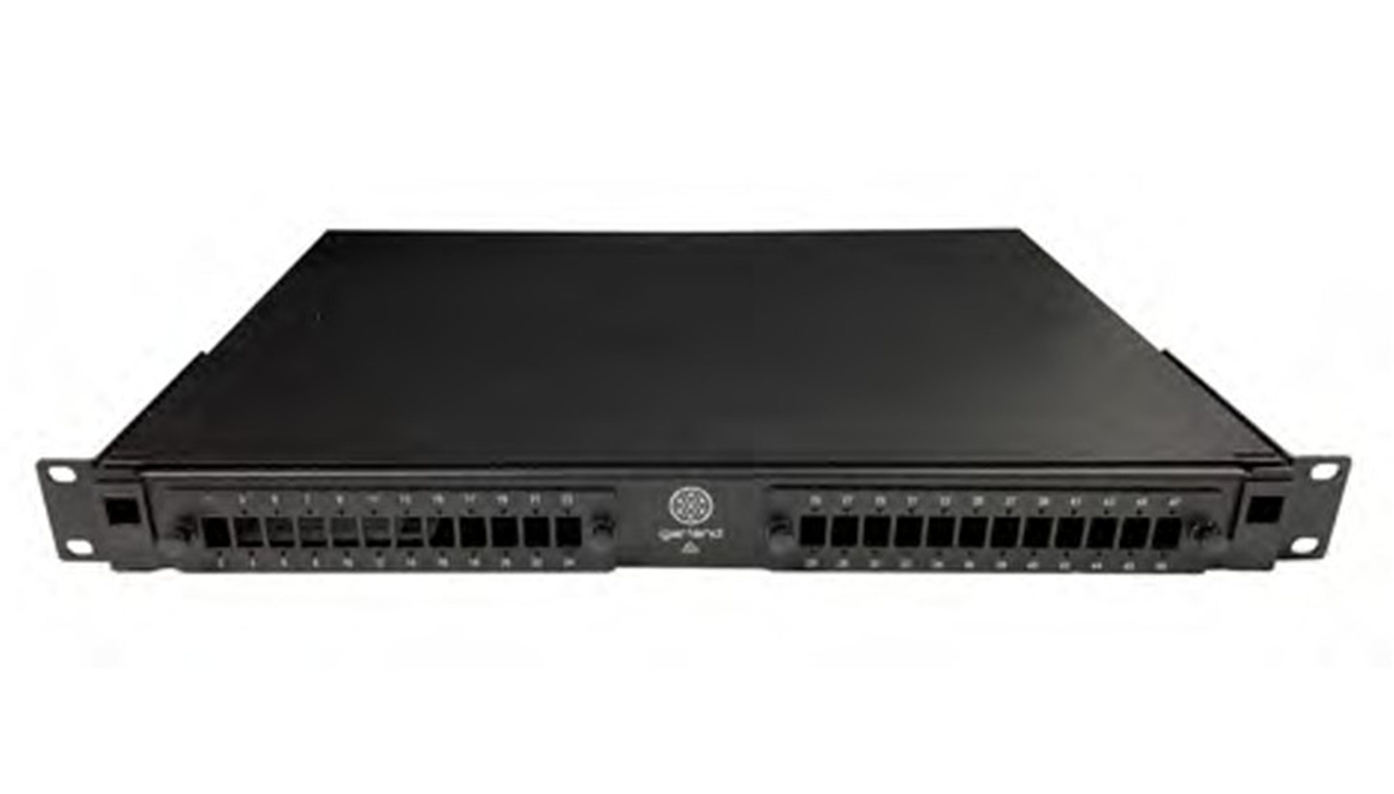 GARLAND MT30903B 1RU 19 INCH MODULAR 24 PORT FIBRE PANEL FOBOT SLIDING BLACK