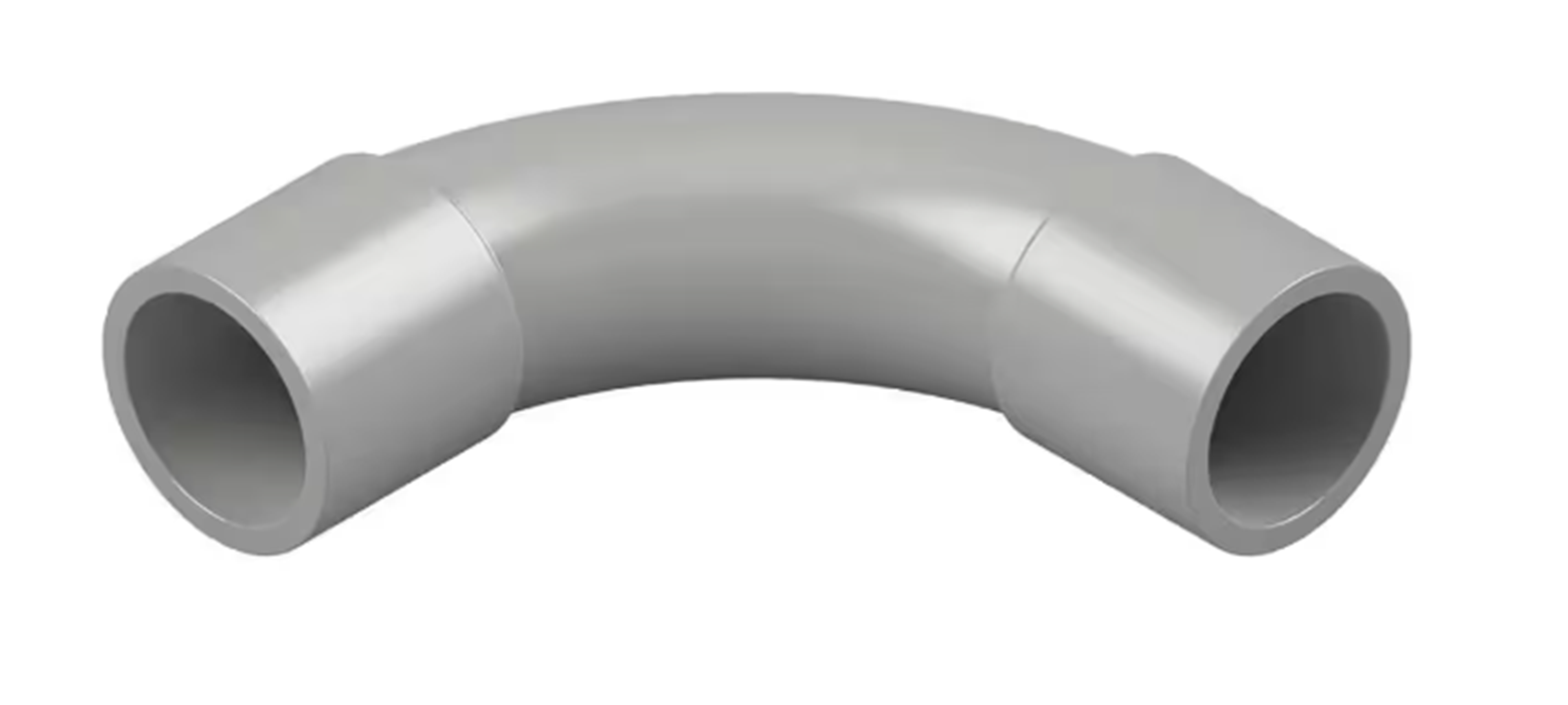 MATELEC BEND-25G/STD STANDARD BEND 90 DEG PVC 25MM GREY