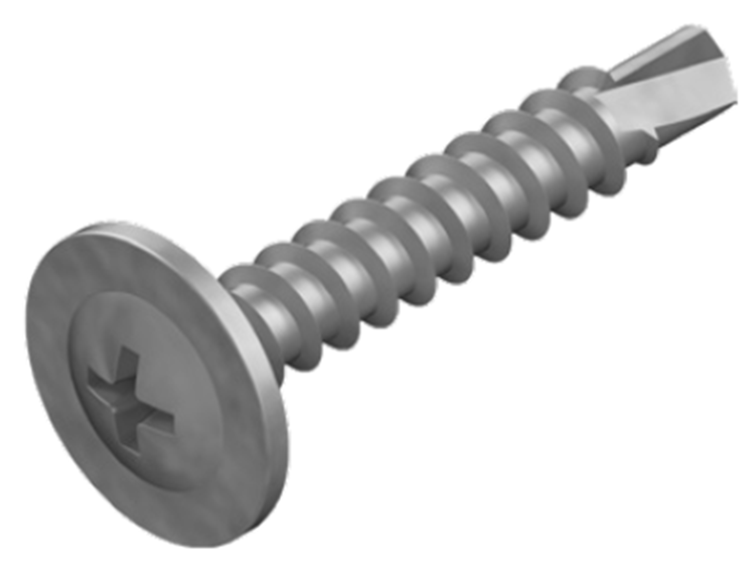 MATELEC BTD-G8M25/G BUTTON HEAD DRILL POINT SCREW C3 GALVANISED 8G X 25MM 200 PACK