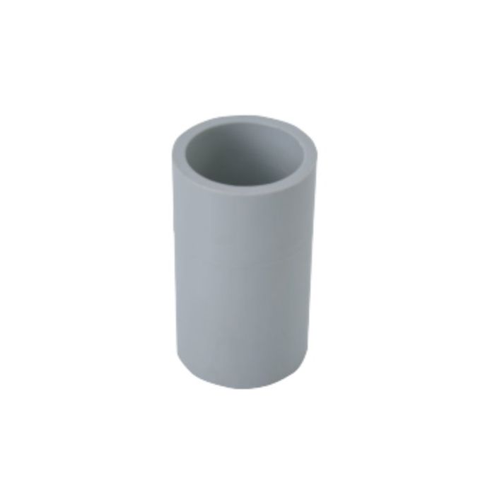 MATELEC MTLCOUP-20G COUPLING PLAIN-PLAIN PVC 20MM GREY