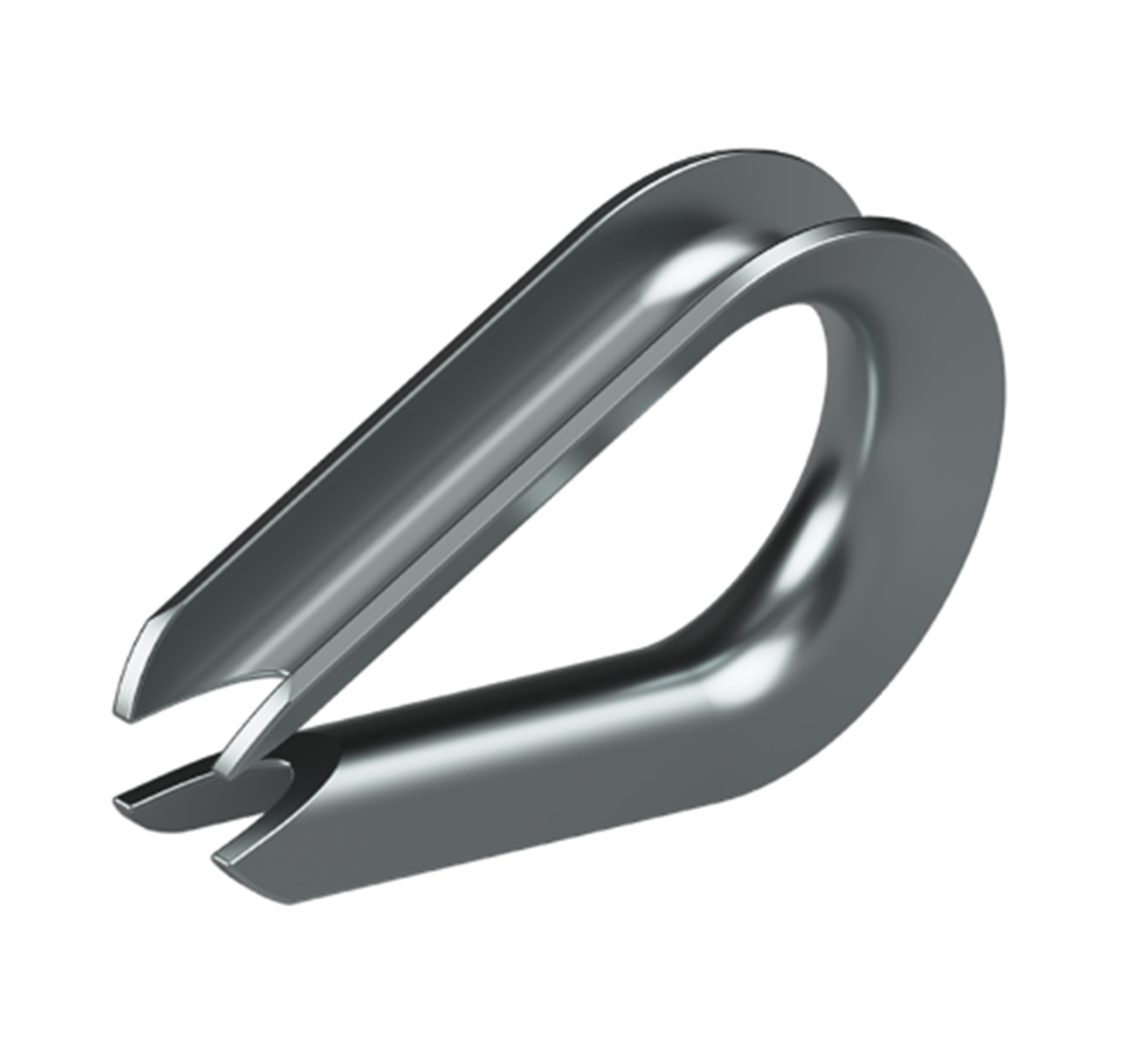 MATELEC MTLCWA-M6/TH 6MM ZINC PLATED STEEL THIMBLE