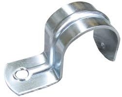 MATELEC HS-M25/ZP CONDUIT HALF SADDLE ZINC PLATED 25MM SILVER