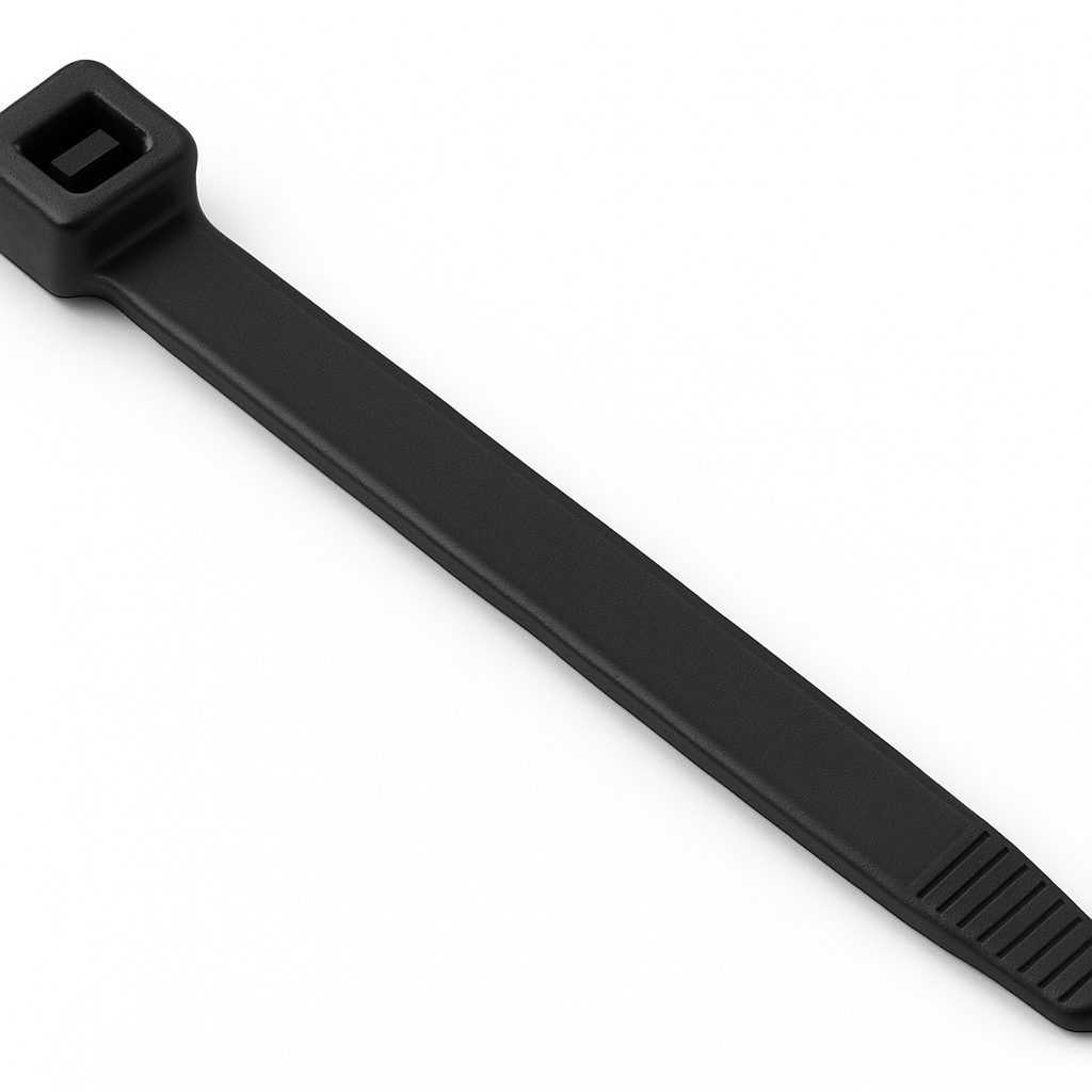 MATELEC NCT-200/48B CABLE TIES NYLON 200 X 4.8MM UV STABILISED BLACK 100 PACK
