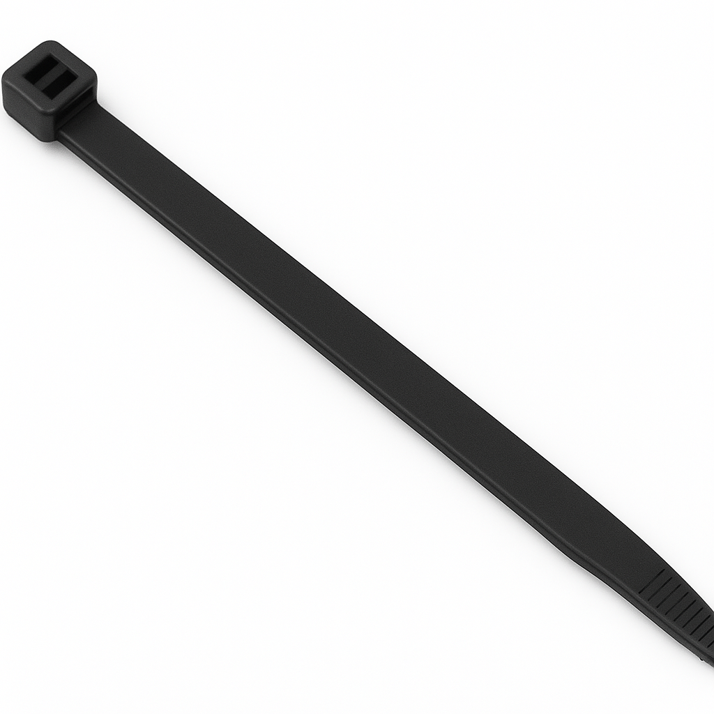 MATELEC NCT-300/48B/1000 CABLE TIES NYLON 300 X 4.8MM UV STABILISED BLACK 1000 PACK