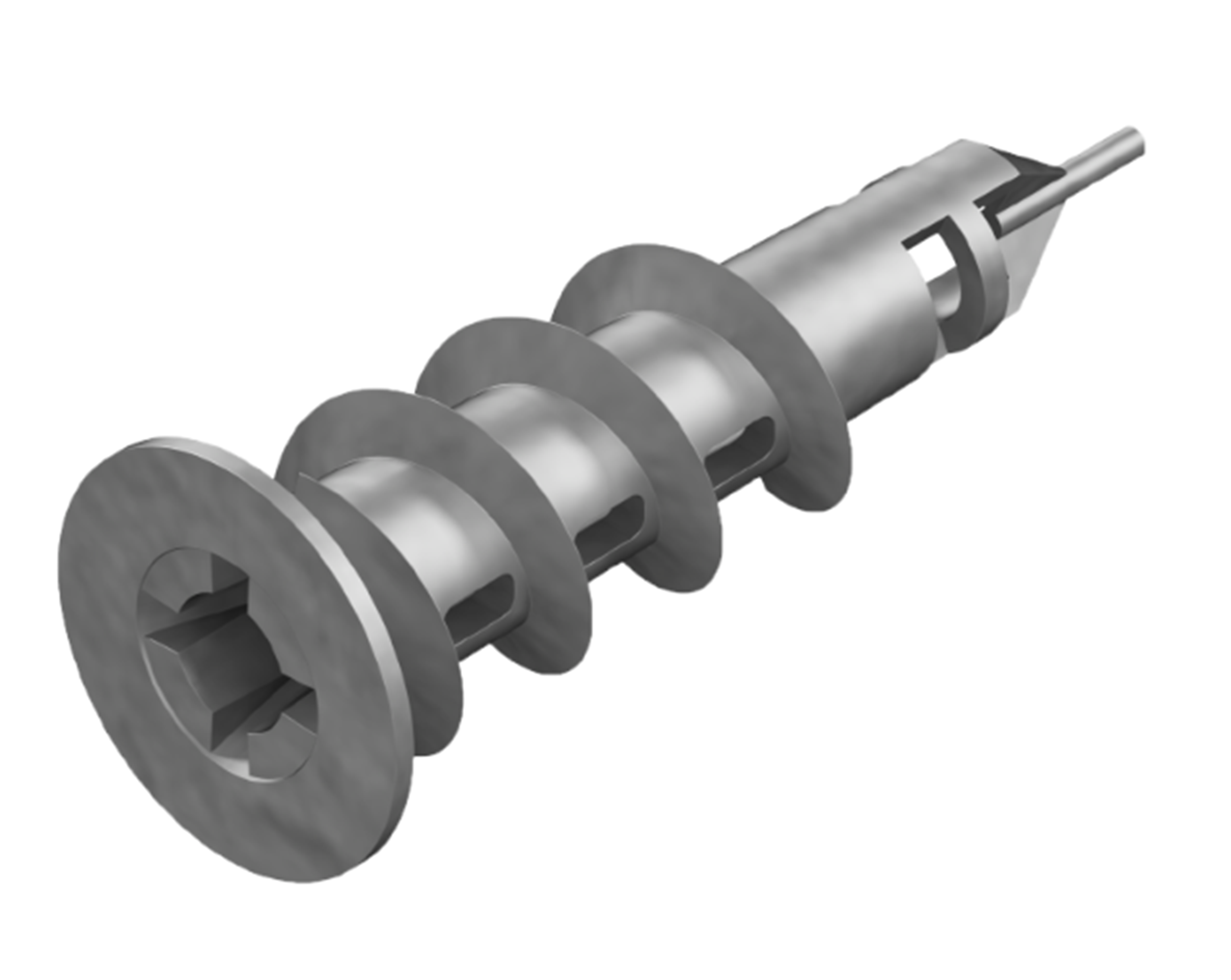 MATELEC MTLPST-M32/ZP 32MM ZINC PLATED TWIN POINT TIP PLASTER FIXING SCREW - QTY 100