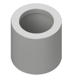 MATELEC RED-25/20G/PL PLAIN REDUCER PVC 25/20MM GREY