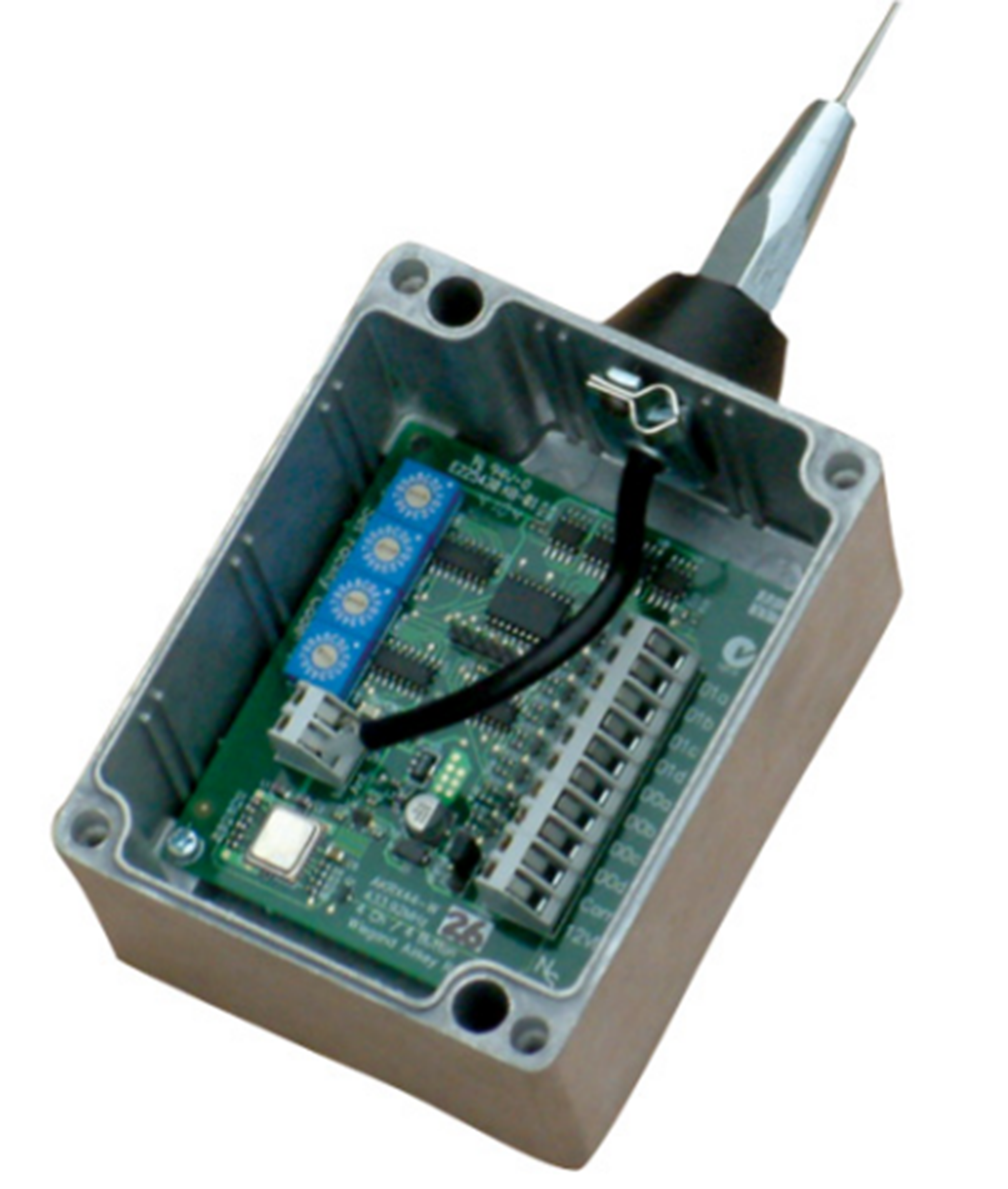 4-CHANNEL 4-OUTPUT 26 BIT WIEGAND RECEIVER