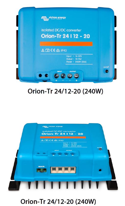 ORION-TR  TR12/12-18  220W  Converter  Victorn Isolated DC-DC
