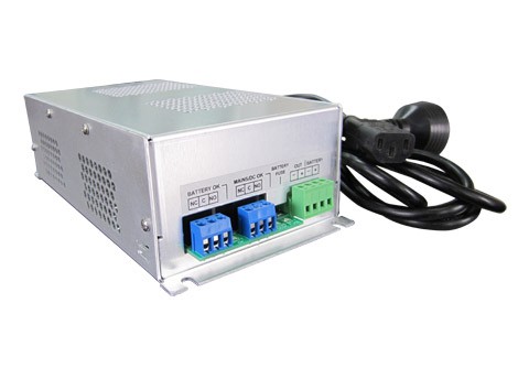 PBB2S-28-3.5 - 27.6VDC 3.5A SWITCHING POWER SUPPLY WITH BATTERY BACKUP CHARGER(0.5A) WHT METAL MAIN & BATT FAIL OUTPUT/LED SELF RESET FUSE BATT POLARITY PROTECTION 100-240VAC 219Lx114Wx62H(MM)