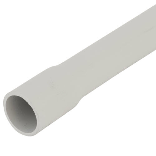 AUSCOM PVC STRAIGHT CONDUIT 32MM DIA 4M LENGTH WHITE