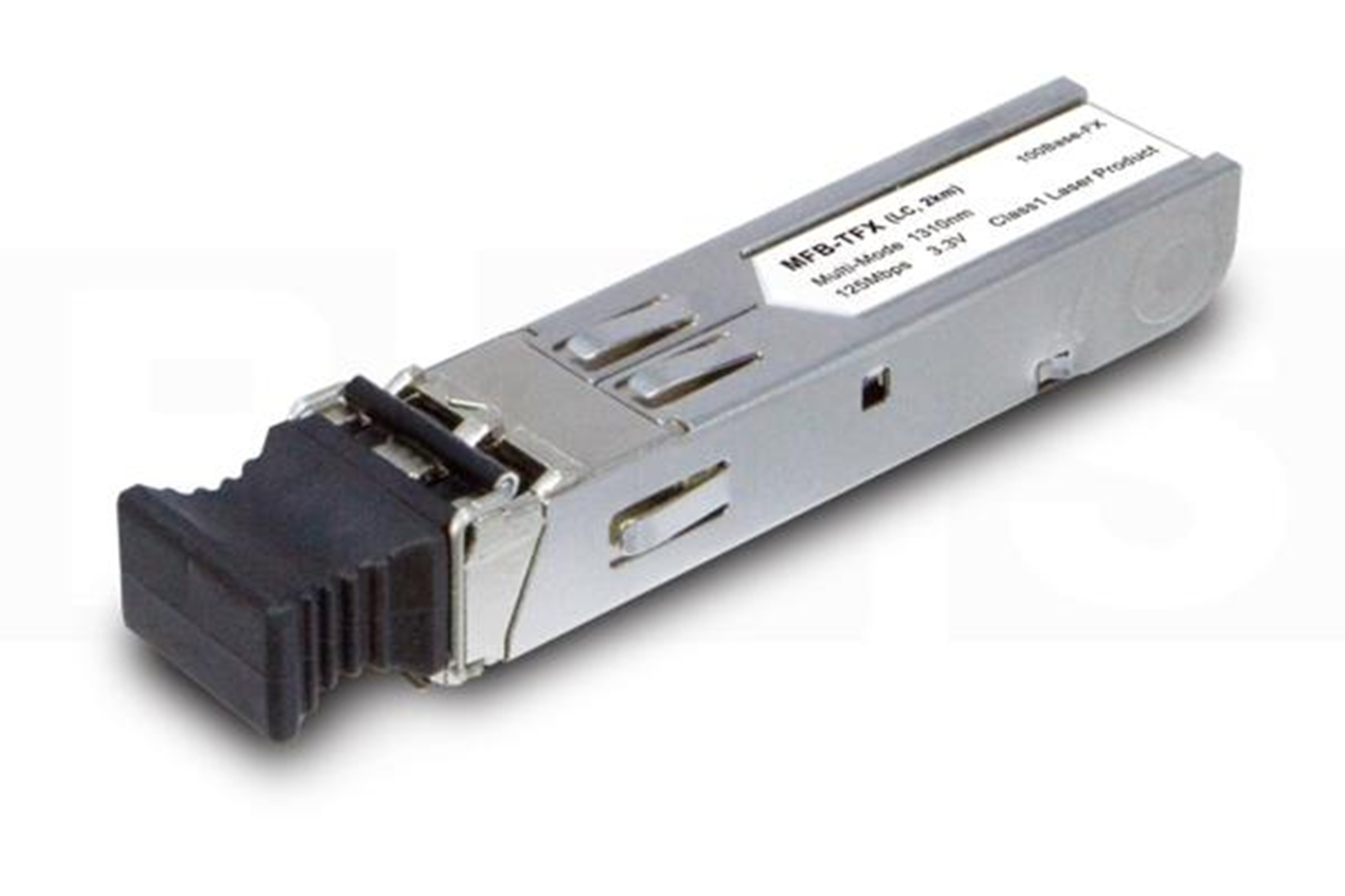 PLANET MFB-TFX MFB SERIES 100BASE-FX MULTIMODE SFP FIBRE MODULE LC TX/RX 1310NM 125MBPS 2KM -40 TO 75C SILVER BLUE TAG