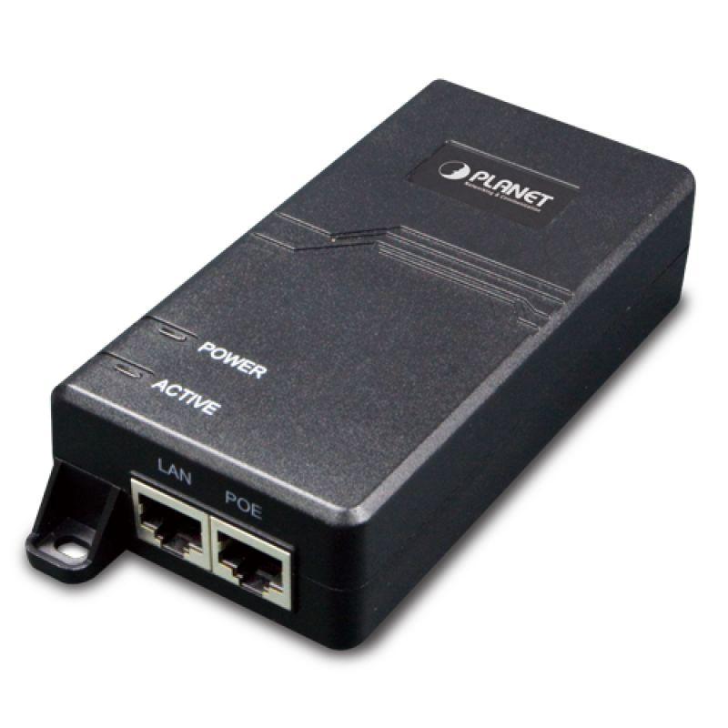 PLANET POE-173 60W GIGABIT POE INJECTOR 240VAC BLACK 115Wx62.5Dx31H (MM)