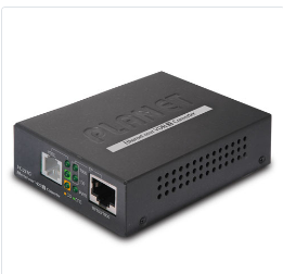 PLANET 1-PORT 1GB ETHERNET TO VDSL2 CONVERTER BLK DESKTOP MOUNTED - 30A PROFILE WITH G.VECTORING RJ11 INCLUDE SPLITTER CABLE