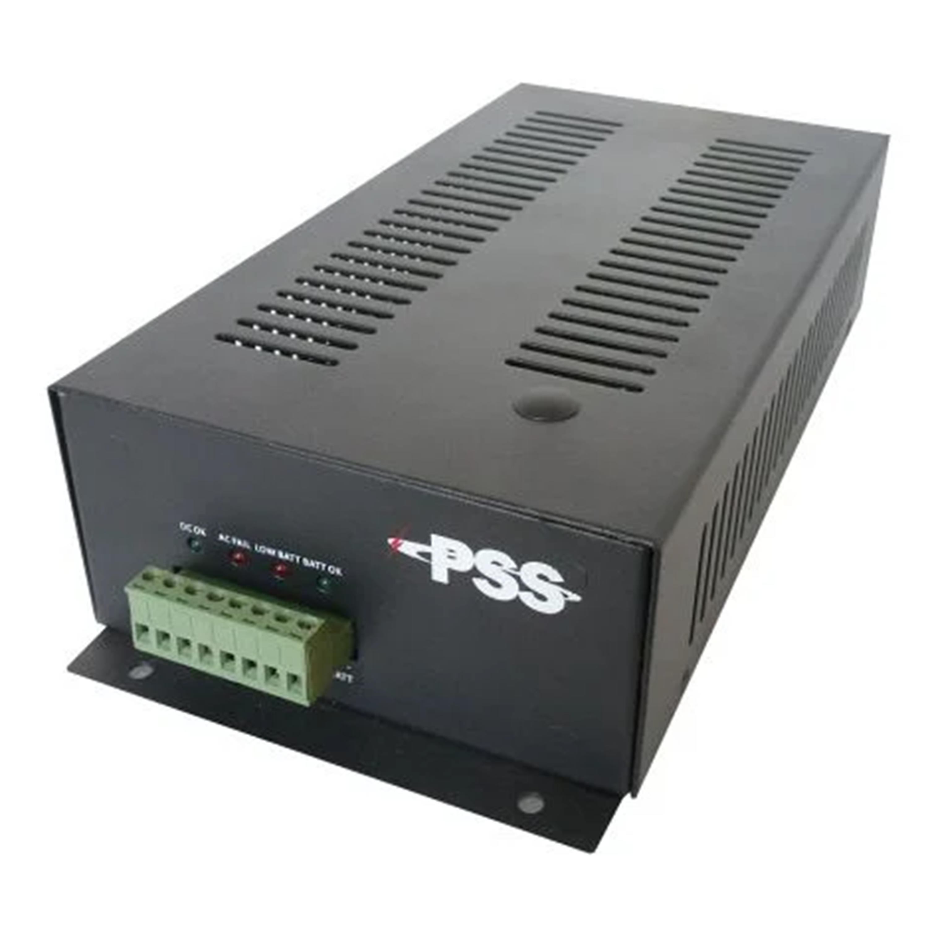 PSS OPS-12V-8A 12VDC 8.5A OPEN POWER SUPPLY WITH 1.2A BATTERY CHARGER DC UPS 240VAC INPUT BLACK