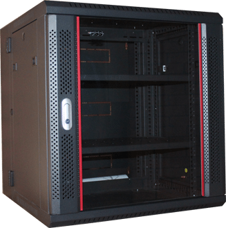 REDBACK ZH.6606W  DATA CABINET, 6RU DOUBLE SECTION WALL MOUNT (600W x 600D x 370H MM)
