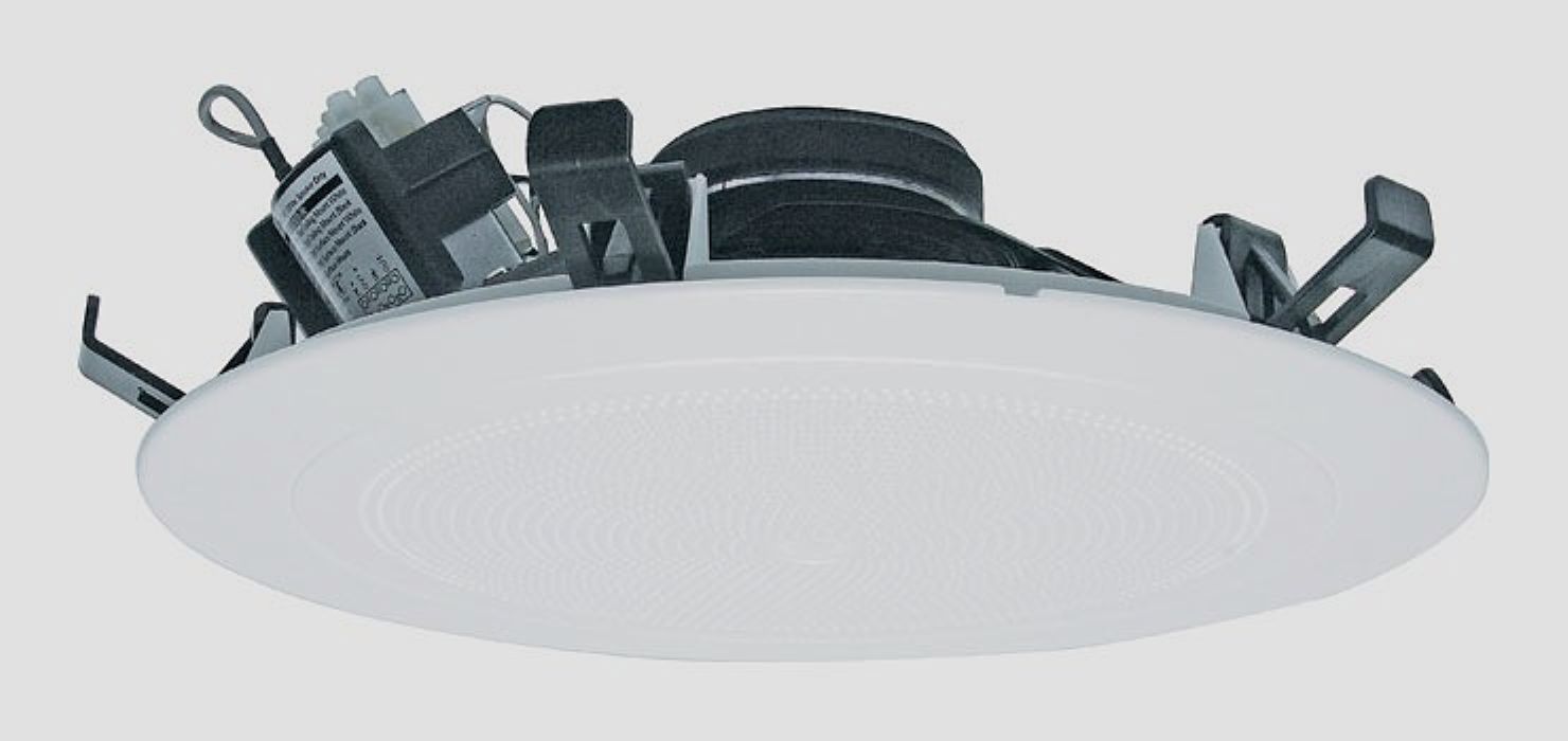 REDBACK C2134C 8 INCH ONE-SHOT PASSIVE SPEAKER CEILING 100V 5W WHITE