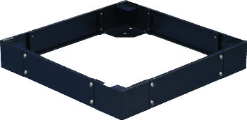REDBACK PLINTH SUITS CA.6612 & CA6012 12RU ALUMINIUM WATERPROOF SUITS WALL / POLE MOUNTED RACKS