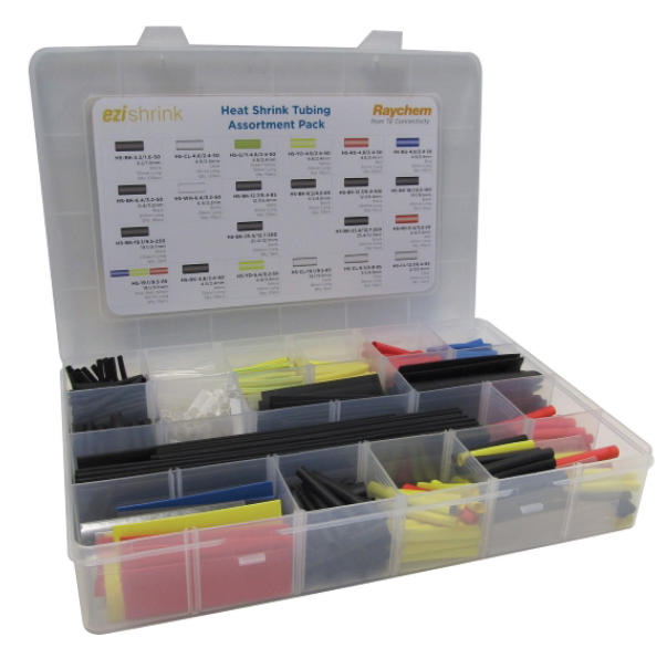 ASSORTED HEATSHRINK KIT ELECTRON BEAM CROSS LINKED POLYOLEFIN ASSORTED ASSORTED LENGTHS