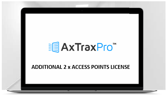 AxTraxPro ADD-ON LICENSE FOR ADDITIONAL 2x ACCESS POINTS/ RDR *REQUIRES STD BASE LICENSE*