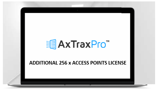 AxTraxPro ADD-ON LICENSE FOR ADDITIONAL 256x ACCESS POINTS/ RDR *REQUIRES STD BASE LICENSE*