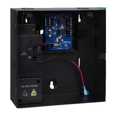 ROSSLARE SWITCH MODE P/S WITH INTELLEGENT SECURE RELAY I/O MODULE SUIT ROSSLARE AYC SERIES CONVER. KEYPAD/RDR WORK AS S/ALONE CNTR W/LOCK & AUX OUTPUT REX & REED INPUT BLK 240VAC 228Hx224Wx84D (MM)
