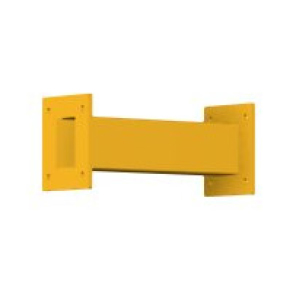 XSE600 MOUNT EXTENDER 600MM YELLOW SUITS SEQ & SEW SERIES ARMS AND BOLLARDS