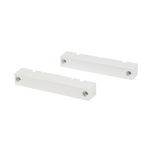 SENTROL HARDWIRED REED SWITCH WHITE DETECTION GAP 32MM 1 x N/C OUTPUT (DRY) PLASTIC SURFACE MOUNT CONTACT & MAGNET SAME SIZE WITH SCREW TERMINALS