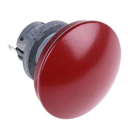 W/PR00F IP67  METAL PUSHBUTTON SWITCH ONLY RED DOMED HEAD