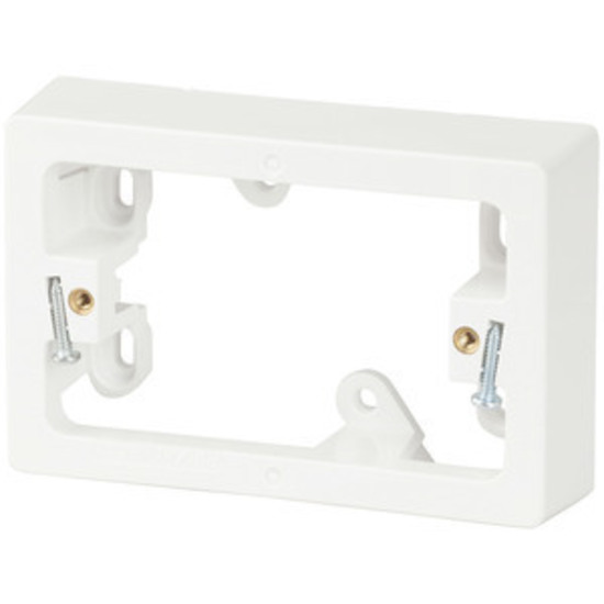 PD5400 PLASTIC WALL PLATE MOUNTING BLOCK/BRACKET FOR PUSH BUTTONS (Standard Size) - 34MM DEPTH