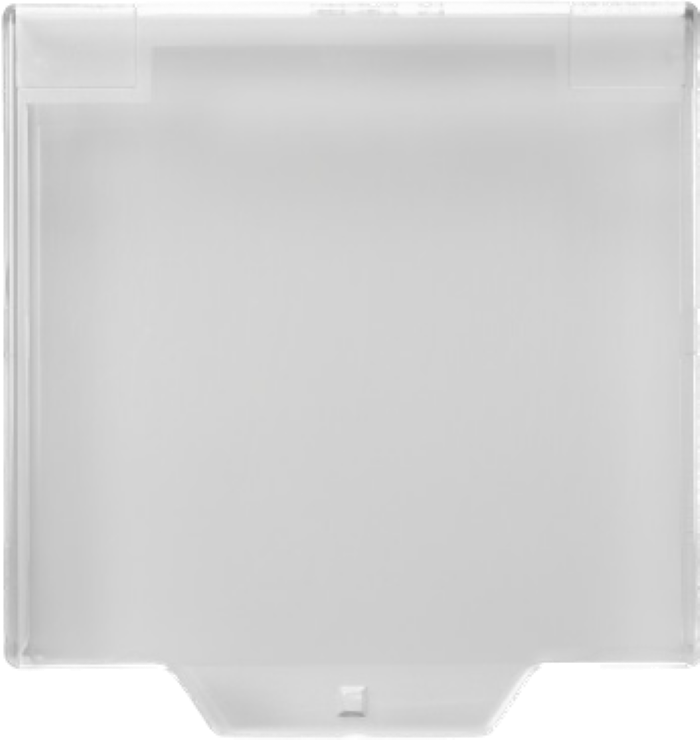 MX03-KGG300SG HINGED PROTECTIVE COVER FOR KGG300SG BREAK GLASS UNIT PLASTIC CLEAR