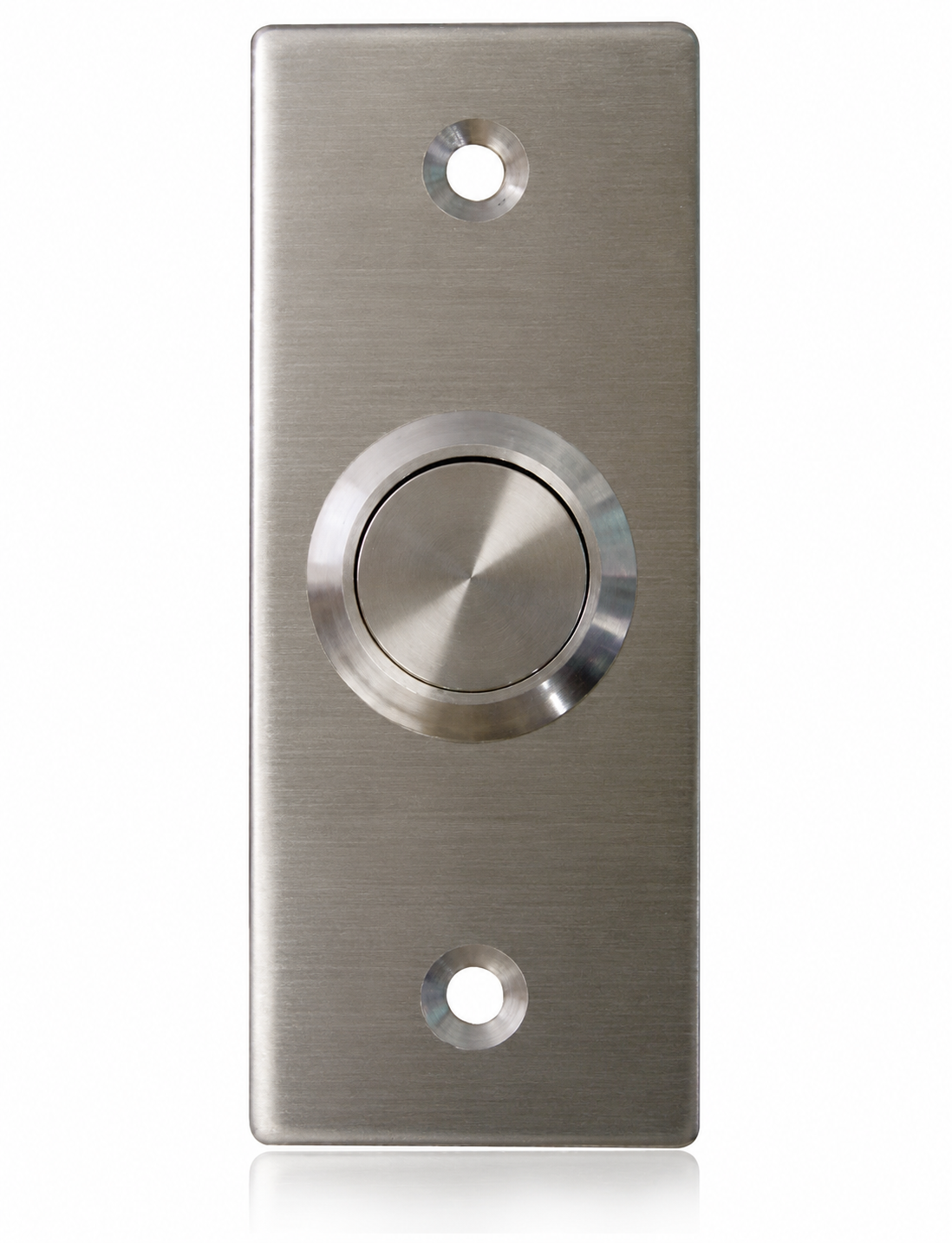 ARLSWP-29-BLANK STAINLESS STEEL PUSH BUTTON SWITCH PLATE FLAT SLIM MULLION NO ENGRAVING