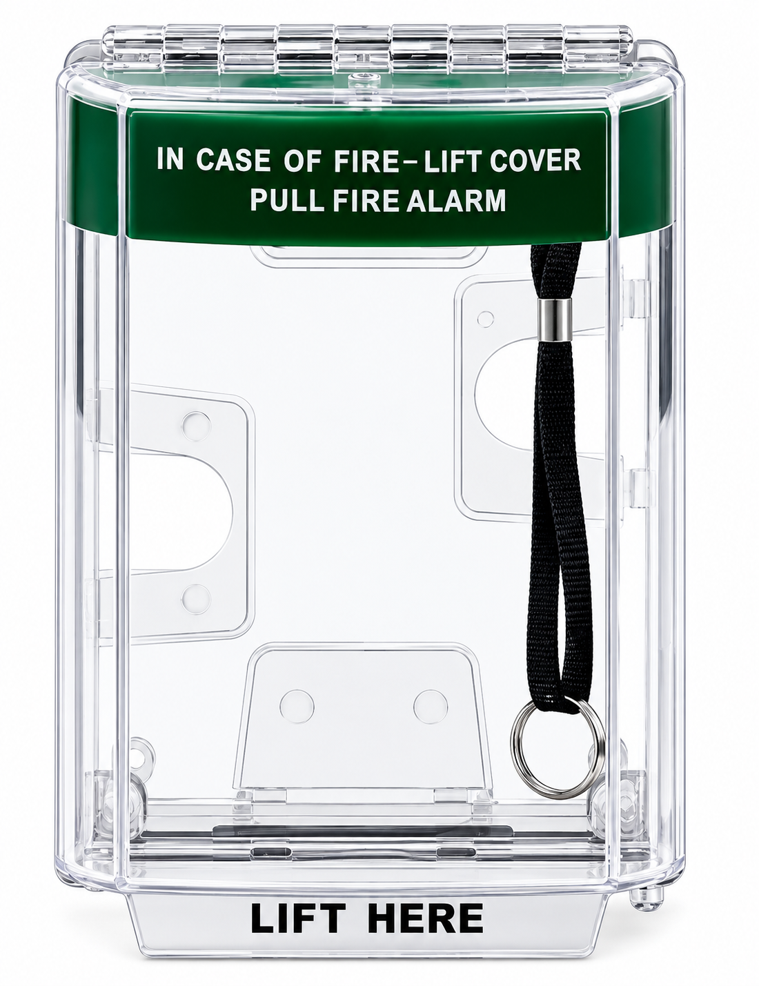 ARLIN ARLPC09S WATERPROOF MANUAL CALL POINT PROTECTIVE COVER WITH ALARM BATTERY POLYCARBONATE 206X137X104 (MM)
