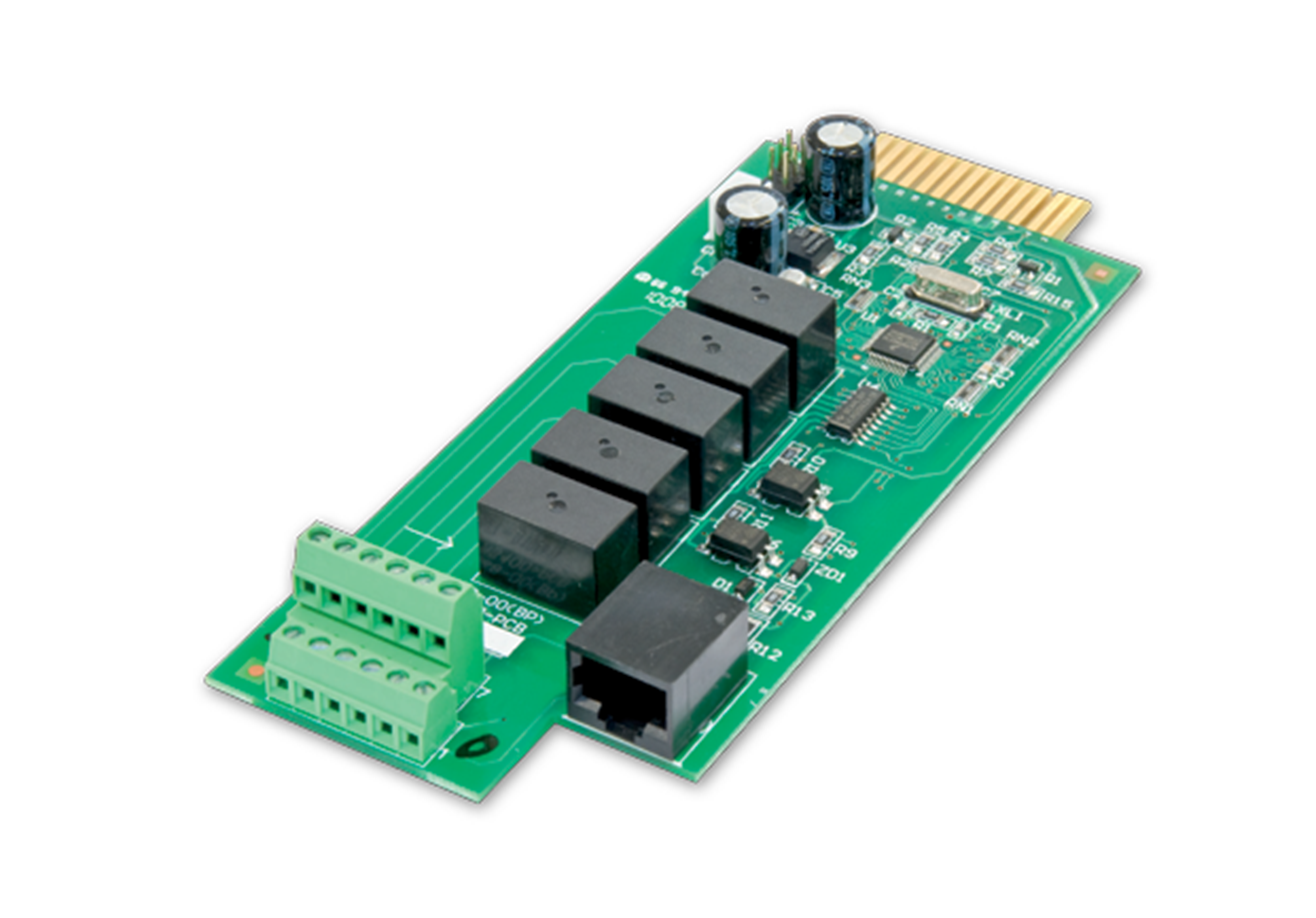 SOCOMEC NRT4-OP-ADC PROGRAMMABLE RELAY I/O CARD 5X RELAY OUTPUT 1X INPUT DRY CONTACT