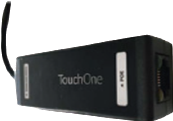 TOUCHONE SERIES 18W PoE ADAPTER WITH ETHERNET DATA