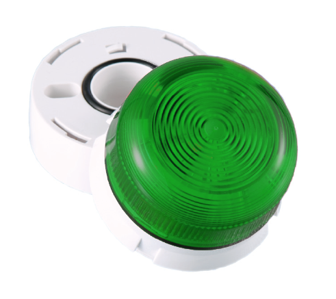 312-5382 QBS-0037 XENON BEACON GREEN SURFCE MOUNTED 12VDC/ 24VDC 1W