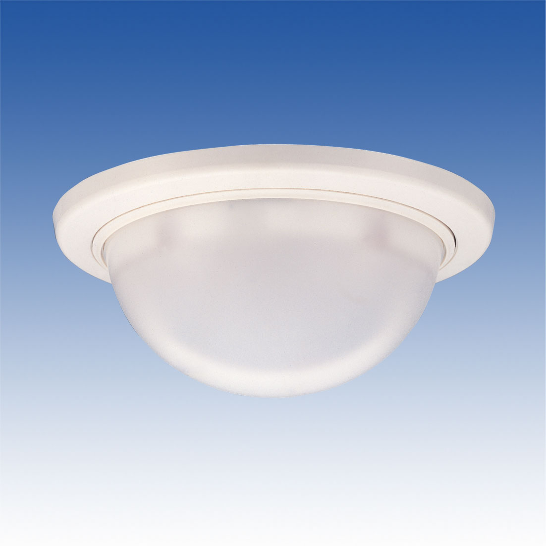 TAKEX HARDWIRED 360° PIR WHITE 1 x SPST CONFIGURABLE OUTPUT (DRY) PLASTIC CEILING/WALL MOUNT UPTO 4.9M MOUNT HEIGHT 10.5-28VDC SNAP-IN SMALL DOME