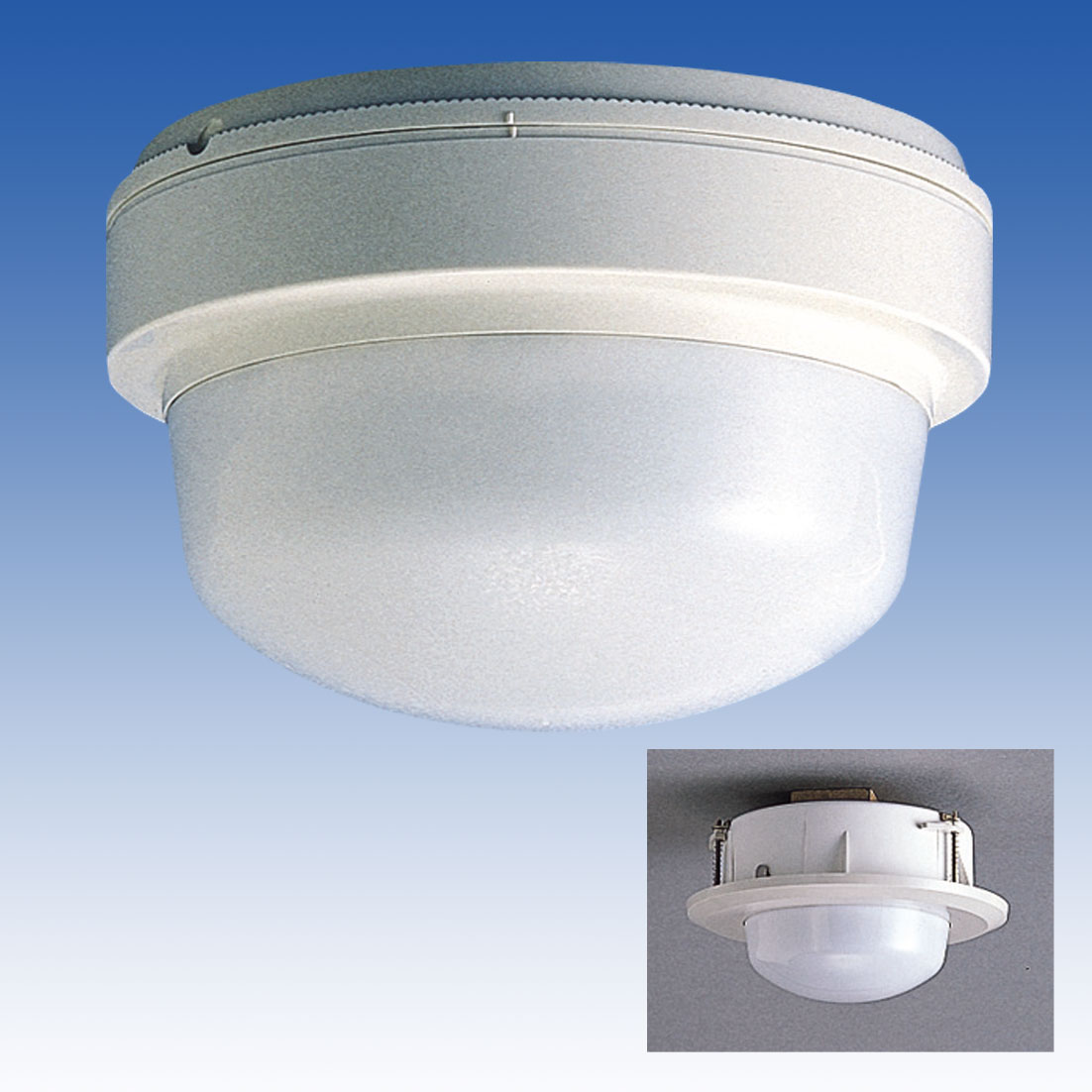 TAKEX PA-7100E 360° PASSIVE IR CEILING SENSOR TWO QUAD 12M DIA 9-18VDC TAMPER MEMORY LED CONTROL