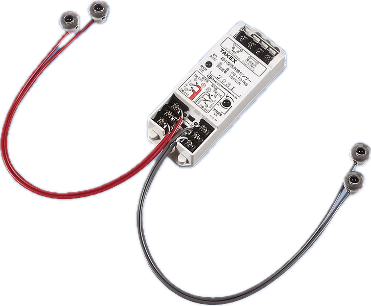 TAKEX HARDWIRED PE BEAM WITH TWIN BEAM WHITE 10M DETECTION AREA 1 x SPST CONFIGURABLE OUTPUT (DRY) PLASTIC 10-30VDC