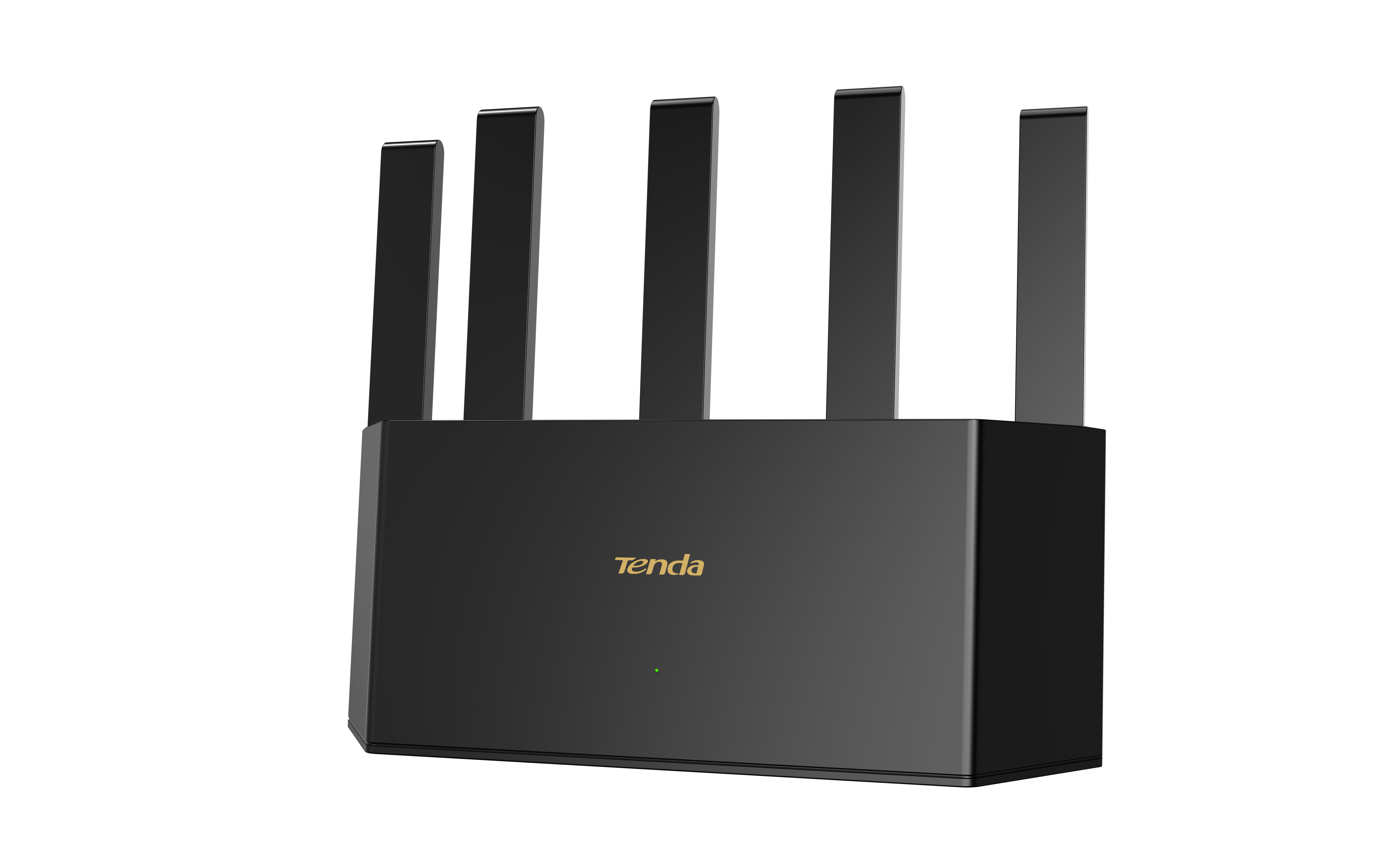 TENDA TE6L-PRO BE5100 DUAL BAND GIGABIT ROUTER OPERATE TEMP 0 ~ +40° BLACK PLASTIC 12VDC INCLUDED POWER SUPPLY 56Hx200Wx244D (MM)