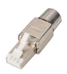 CAT6A TOOLLESS RJ45 CONNECTOR WITH IDC CONNECTOR 8P8C METAL SIL