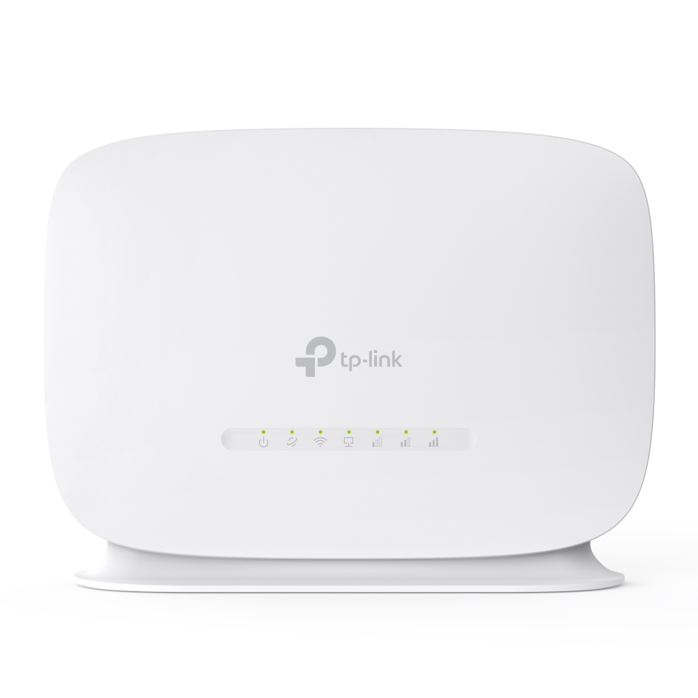 TP-LINK TL-MR105 300MBPS WIRELESS N 4G LTE 2.4GHZ ROUTER NANO SIM UP TO 32 DEVICES WHITE