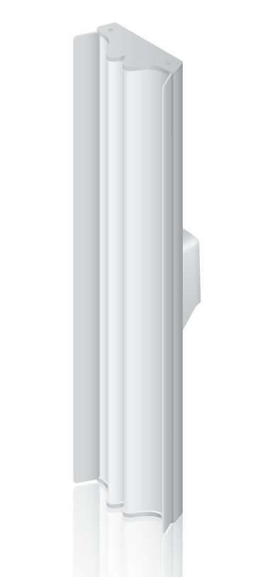 UBIQUITI 5GHz AIRMAX DUAL-POLARITY 21dBi ANTENNA WHITE 60°  4.8Kg - ALL MOUNTING ACCESSORIES AND BRACKETS INCLUDED
