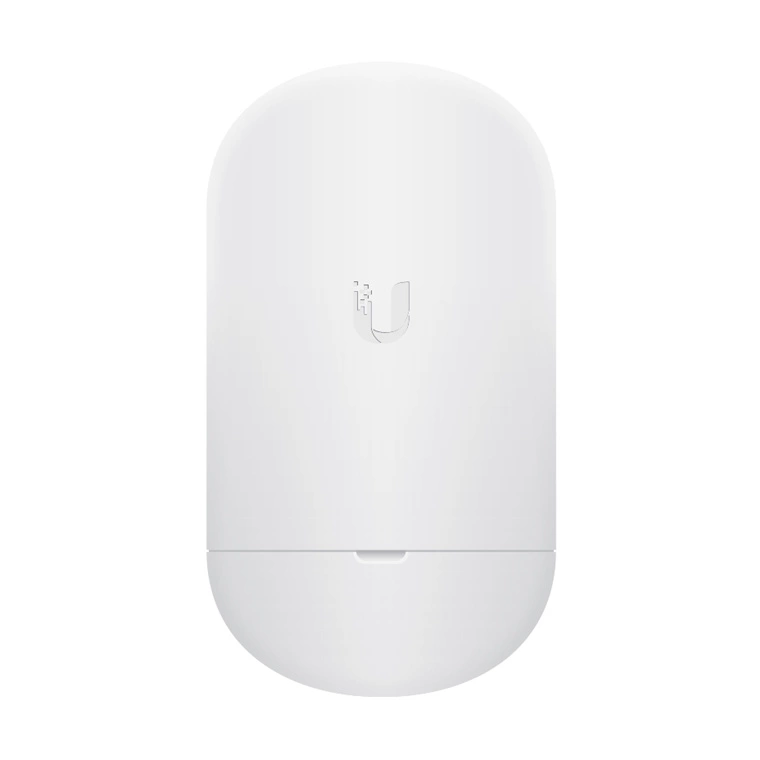 UBIQUITI NANOSTATION LOCO AIRMAX 5GHZ WIFI DEVICE WHITE 450MBPS 13DBI 45° GIG LAN PORT 24V POE INCLUDES POLE MOUNTED KIT 179Hx77.5Wx59.1D *REQUIRE 2 FOR A LINK & GIG POE INJECTOR*